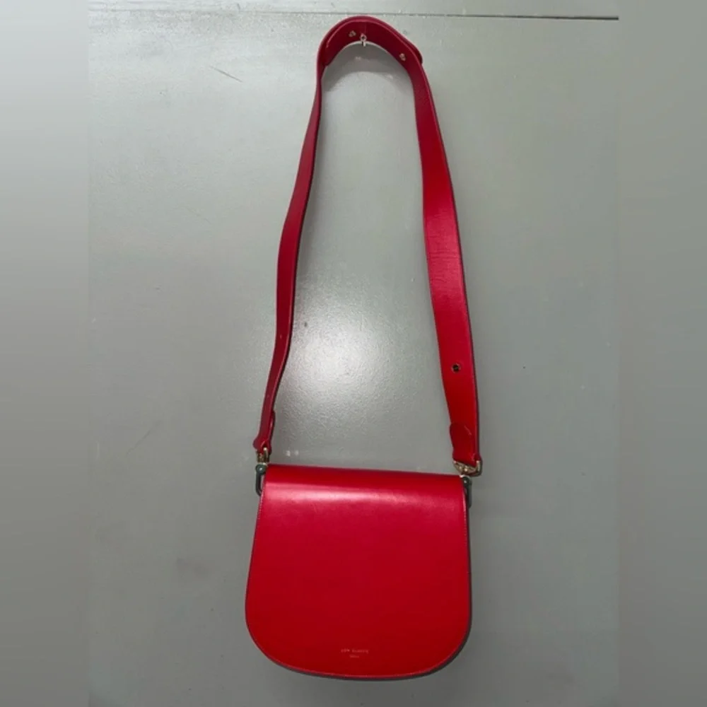 LOW‎ CLASSIC color block Red Leather Crossbody Bag